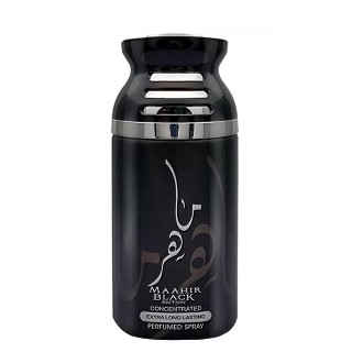 Unisex imported Body Spray Maahir Black- (250 ml)